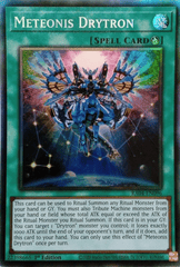 Meteonis Drytron - RA04-EN096 - (PCR) Prismatic Collector's Rare - 1st Edition
